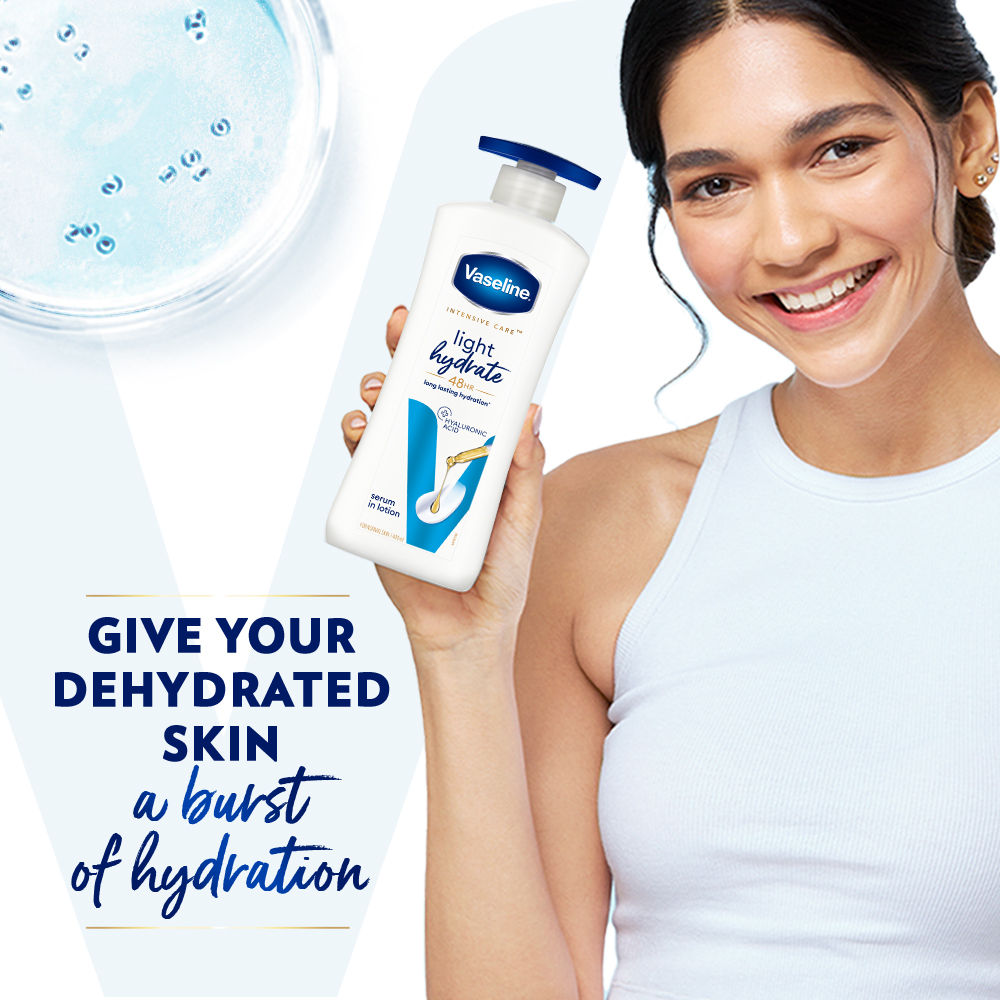Vaseline Light Hydrate 48hr Serum In Lotion, 400ml Buy at Indicrest Image 2