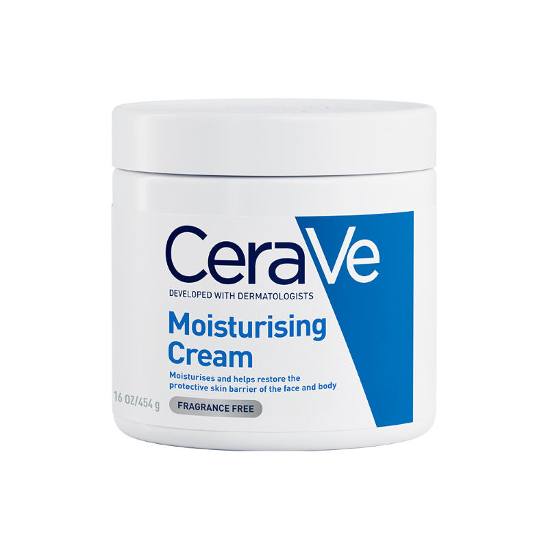 CeraVe Moisturizer For Dry Skin, Barrier Repair Cream with Ceramides, Dermatologist recommended, 454g Buy at Indicrest Image 12