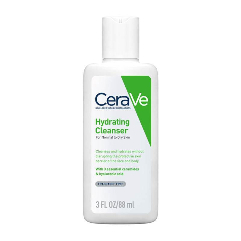 CeraVe Hydrating Cleanser Non-Foaming Face Wash for Dry Skin with Ceramides & Hyaluronic Acid, 88ml Buy at Indicrest Image 12