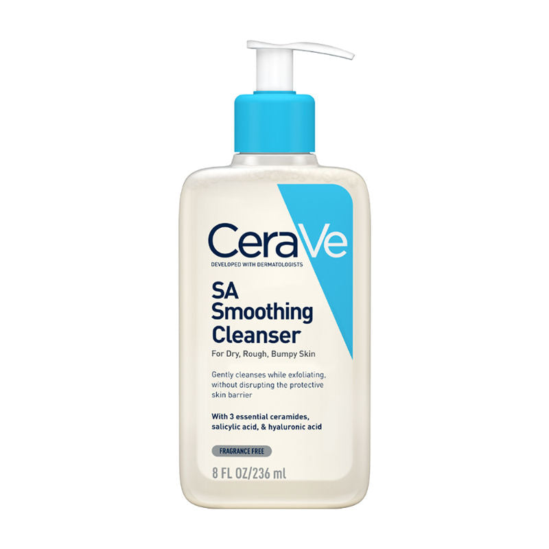CeraVe SA Smoothing Cleanser For Dry, Rough & Bumpy Skin, Face wash with Salicylic Acid & Ceramides, 236ml Buy at Indicrest Image 12