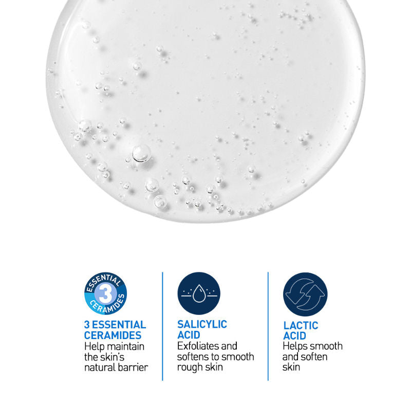 CeraVe SA Smoothing Cleanser For Dry, Rough & Bumpy Skin, Face wash with Salicylic Acid & Ceramides, 236ml Buy at Indicrest Image 3
