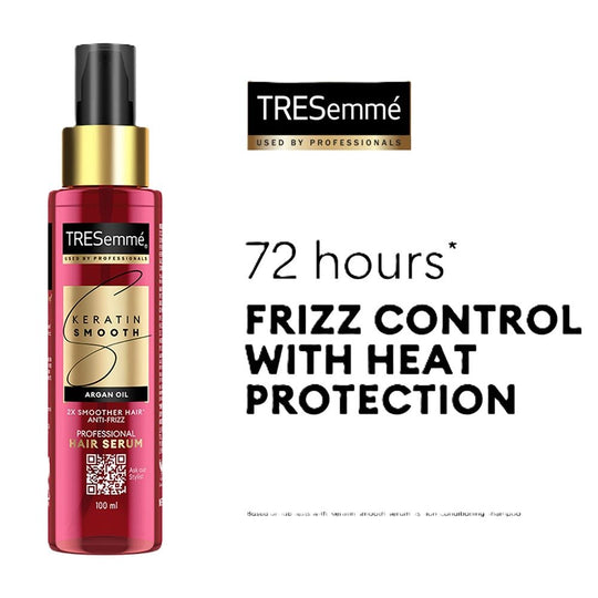 TRESemme Keratin Smooth Anti-Frizz Hair Serum With Argan Oil, 100ml Buy at Indicrest