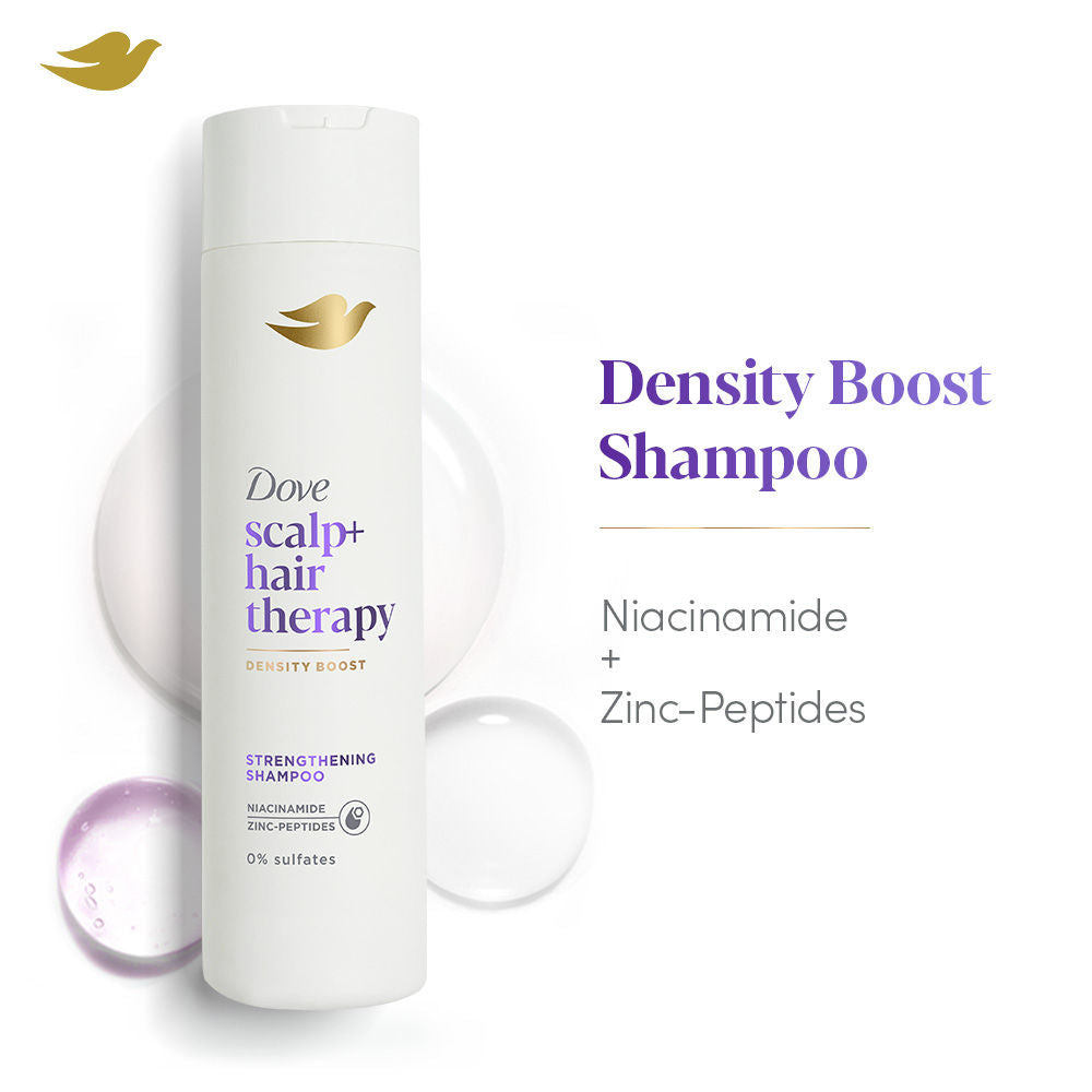 Dove Scalp+Hair Therapy Sulphate Free Density Boost Strengthening Shampoo, 270ml Buy at Indicrest Image 5