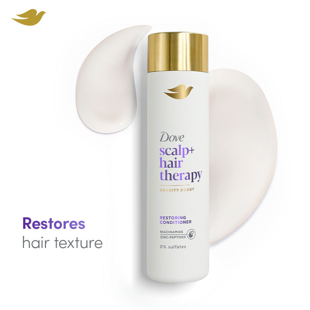 Dove Scalp+Hair Therapy Sulphate Free Density Boost Restoring Conditioner, 270ml Buy at Indicrest Image 5
