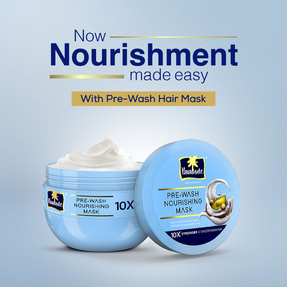 Parachute Advansed Pre-Wash Nourishing Hair Mask, 250ml Buy at Indicrest Image 3