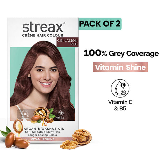 Streax Hair Colour - Cinnamon Red 5.66 (Pack of 2), 2 pieces Buy at Indicrest