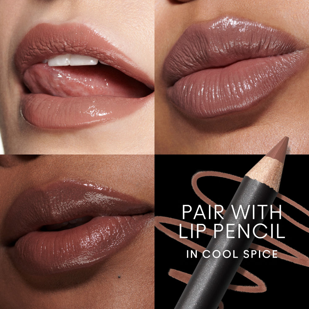 M.A.C Lustreglass Nude Lipstick - Alone Time, 3g Buy at Indicrest Image 4