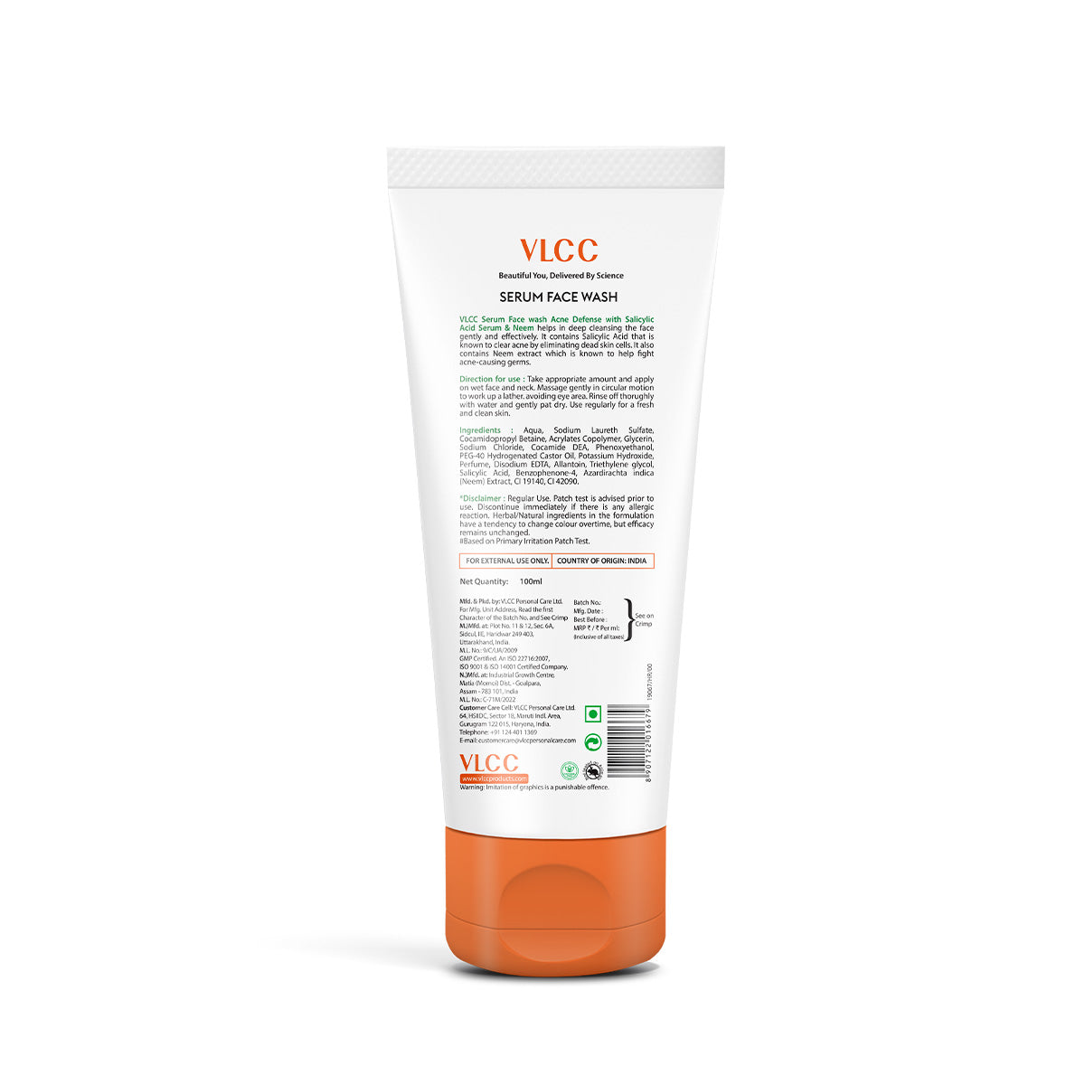 VLCC Honey Moisturiser and Acne Defense Serum Facewash with Salicylic Acid Serum and Neem Combo - Image 7 - Buy from Indicrest