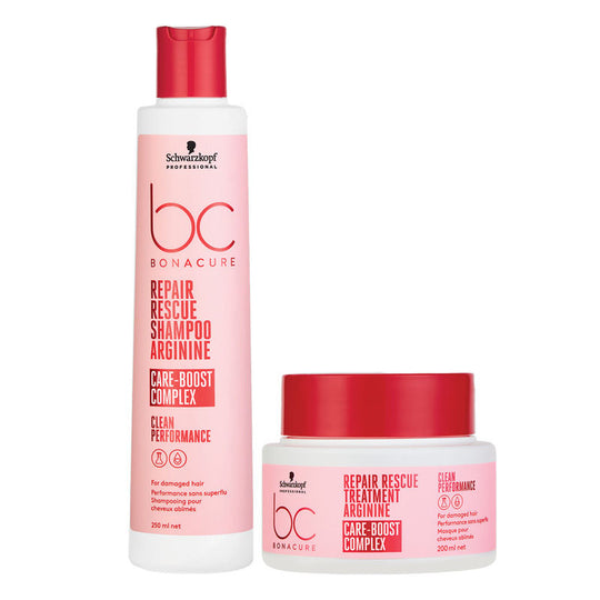 Schwarzkopf Professional Bonacure Peptide Repair Rescue Micellar Shampoo, 250ml + Treatment, 200ml Combo Buy at Indicrest
