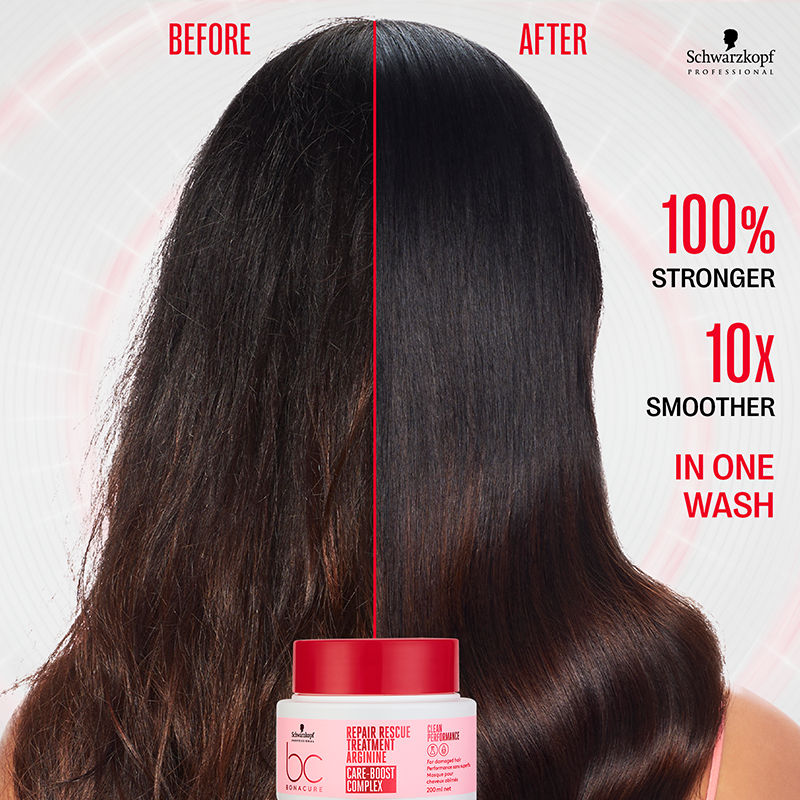 Schwarzkopf Professional Bonacure Peptide Repair Rescue Micellar Shampoo, 250ml + Treatment, 200ml Combo Buy at Indicrest Image 9