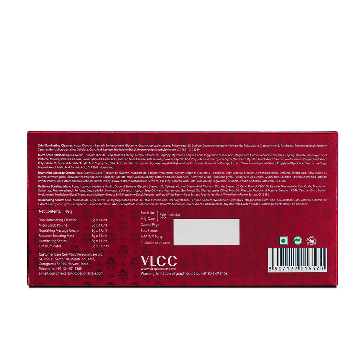 VLCC Honey Moisturiser and Bridal Glow Facial kit Combo - Image 7 - Buy from Indicrest