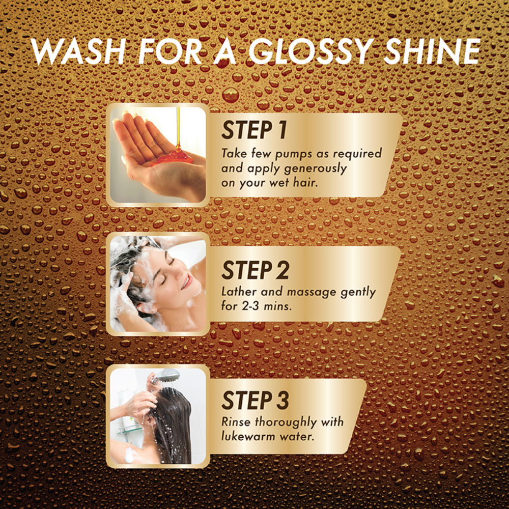 Streax Serum Shine Paraben Free Shampoo For Dry & Frizzy Hair, 490ml Buy at Indicrest Image 7