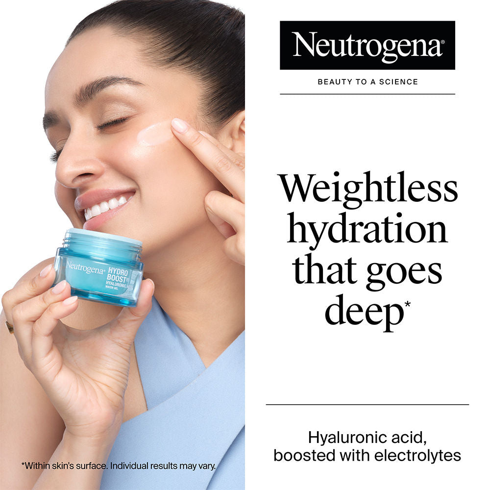 Neutrogena Dry Skin Moisturizer Home + Travel Combo, Nourshing Cream 50g + Water Gel 13g
