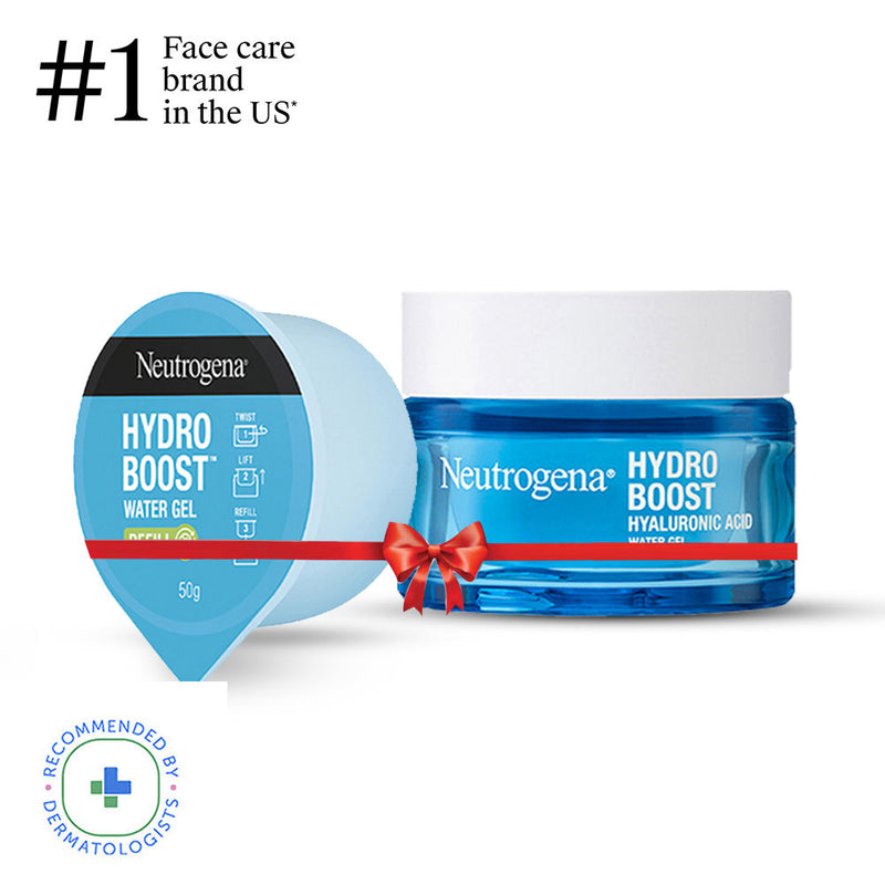 Neutrogena Hydro Boost Hyaluronic Acid Water Gel + Refill Pods Combo
