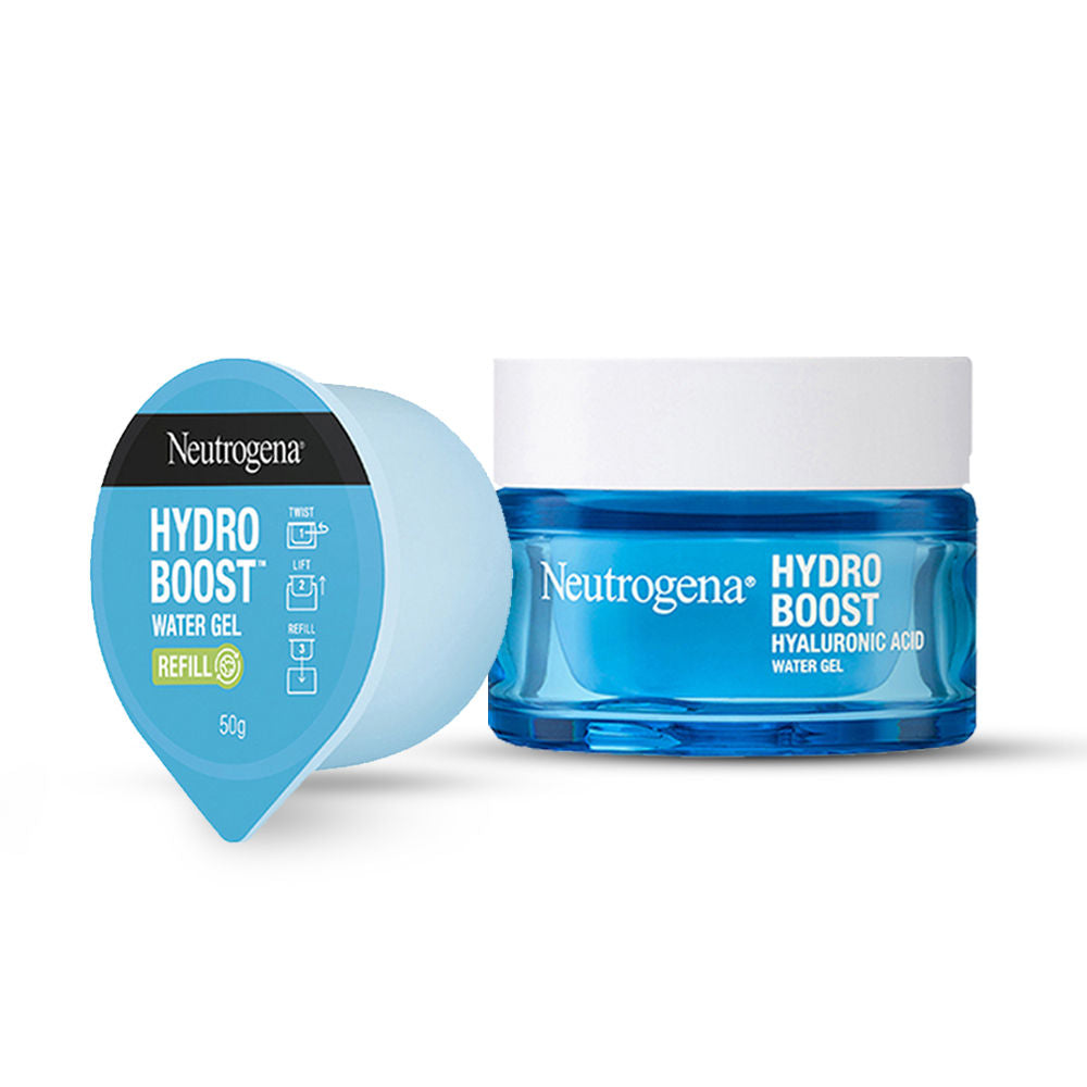 Neutrogena Hydro Boost Hyaluronic Acid Water Gel + Refill Pods Combo