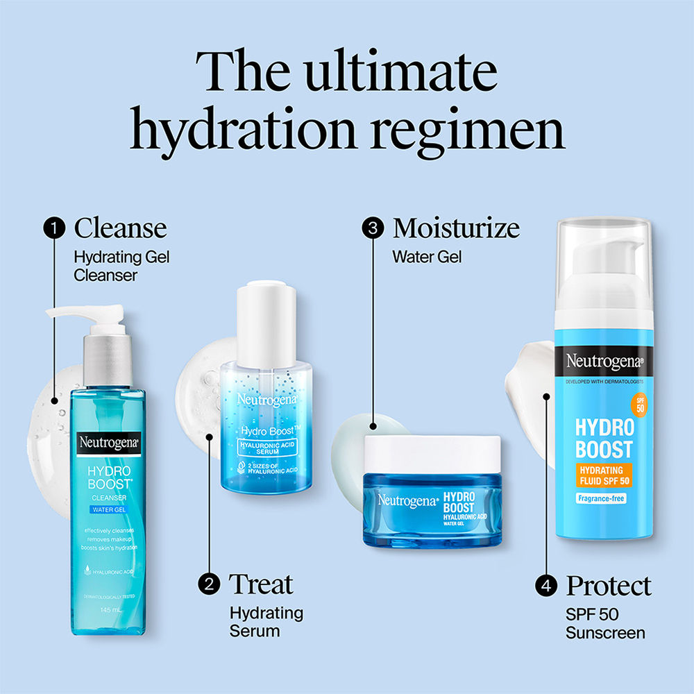 Neutrogena Hydro Boost Hyaluronic Acid Water Gel + Refill Pods Combo