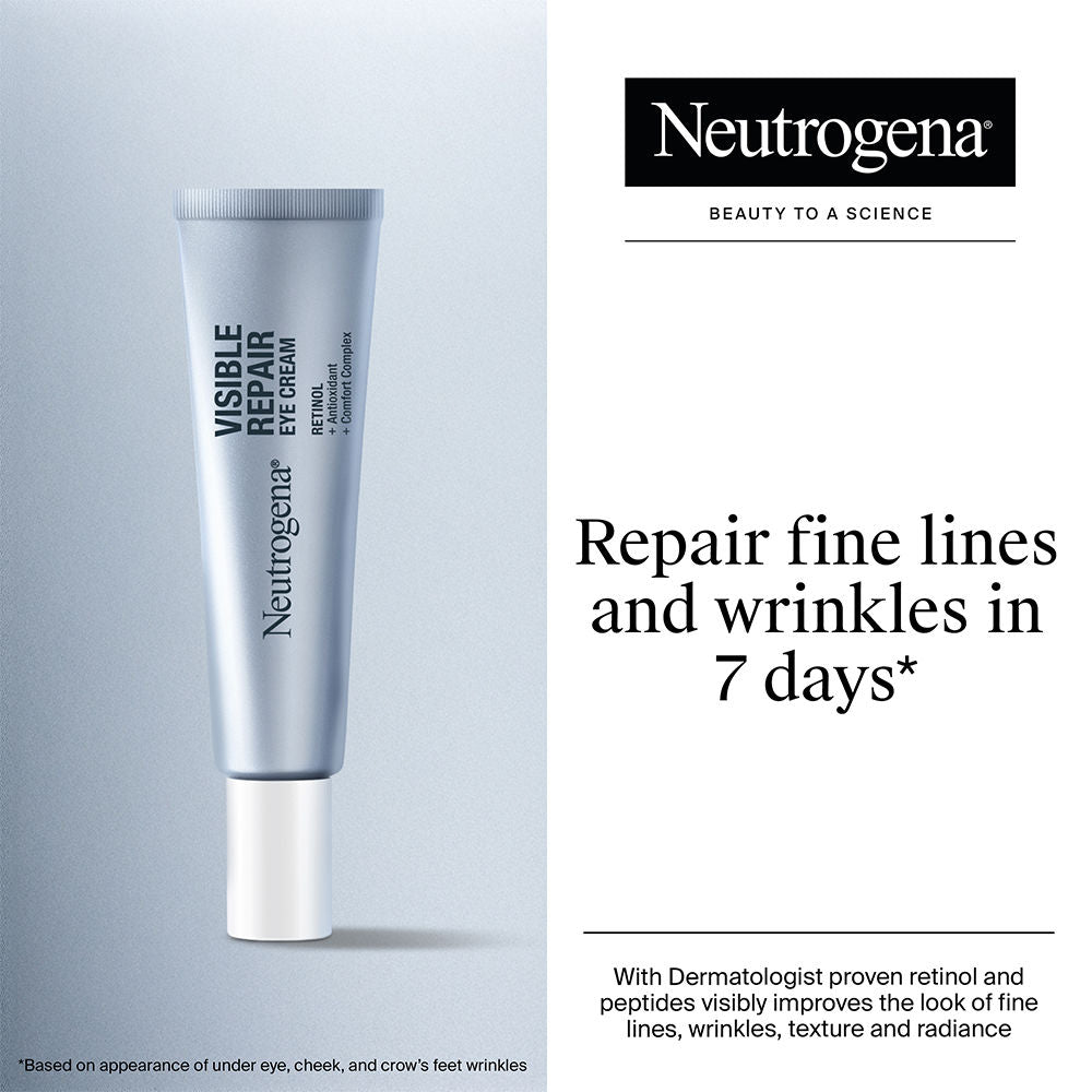 Neutrogena Visible Repair Complete Care Combo, Cream 50g + Serum 30ml + Under Eye Cream 15g