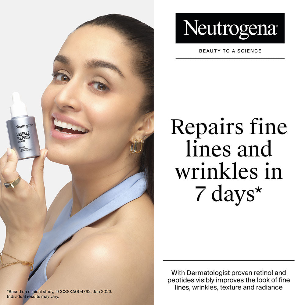 Neutrogena Visible Repair Complete Care Combo, Cream 50g + Serum 30ml + Under Eye Cream 15g