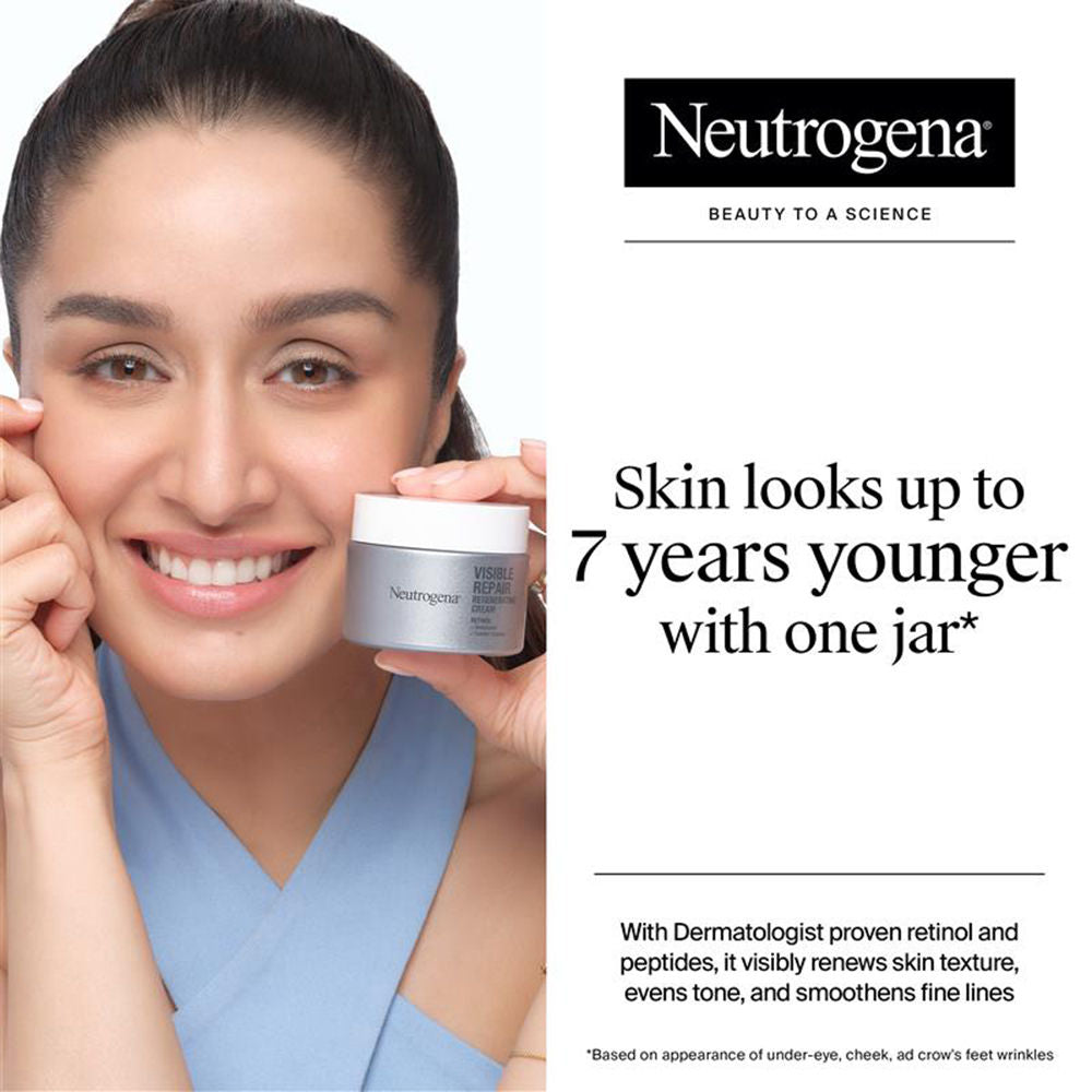 Neutrogena Visible Repair Complete Care Combo, Cream 50g + Serum 30ml + Under Eye Cream 15g