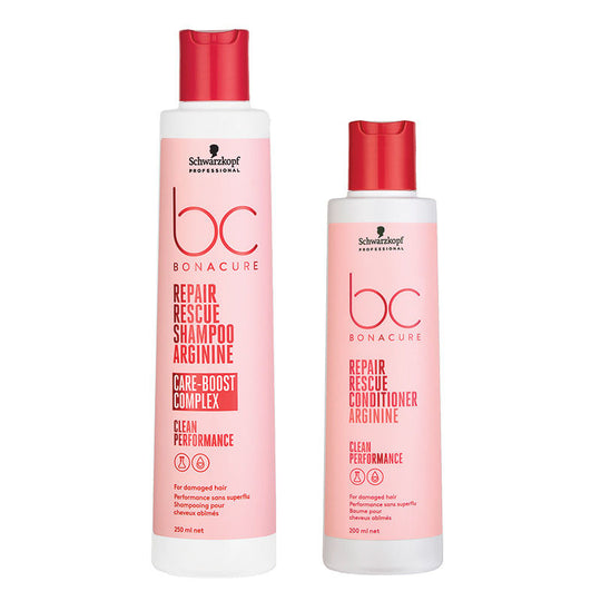 Schwarzkopf Professional Bonacure Repair Rescue Shampoo, 250ml + Conditioner, 200ml combo Buy at Indicrest