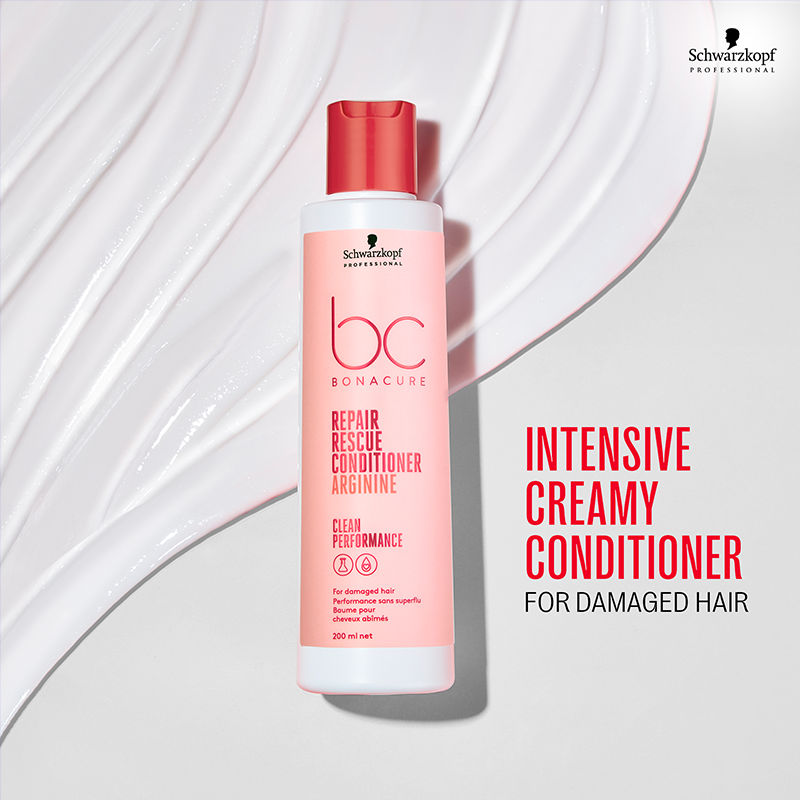 Schwarzkopf Professional Bonacure Repair Rescue Shampoo, 250ml + Conditioner, 200ml combo Buy at Indicrest Image 3