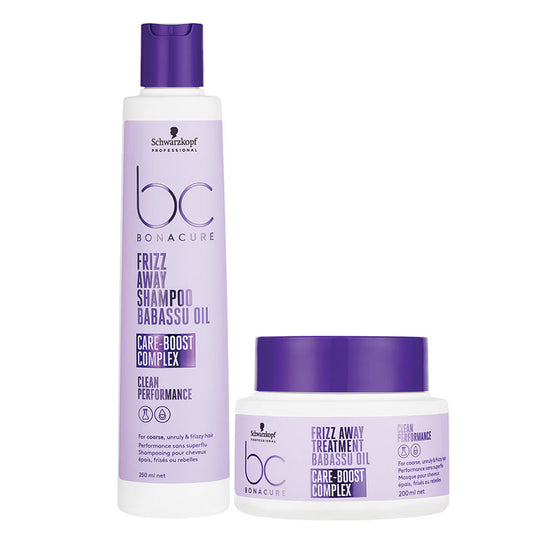 Schwarzkopf Professional Frizz Away Shampoo, 250ml + Treatment Mask, 200ml Combo Buy at Indicrest