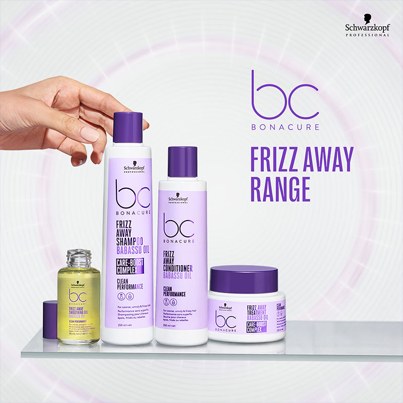 Schwarzkopf Professional Frizz Away Shampoo, 250ml + Treatment Mask, 200ml Combo Buy at Indicrest Image 12