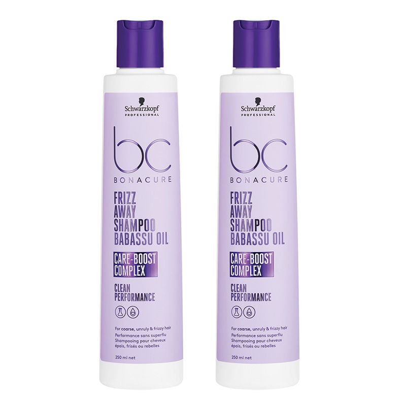 Schwarzkopf Professional Bonacure Frizz Away Shampoo Combo (Pack of 2) Buy at Indicrest