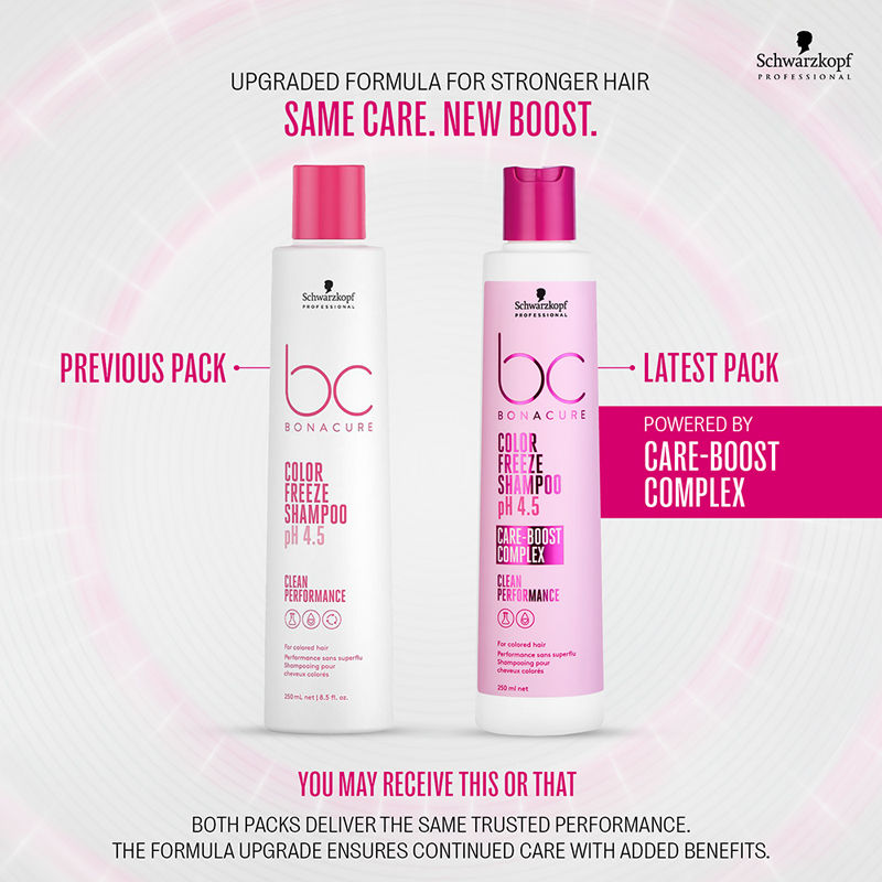 Schwarzkopf Professional Bonacure Color Freeze Shampoo Combo (Pack of 2) Buy at Indicrest Image 7