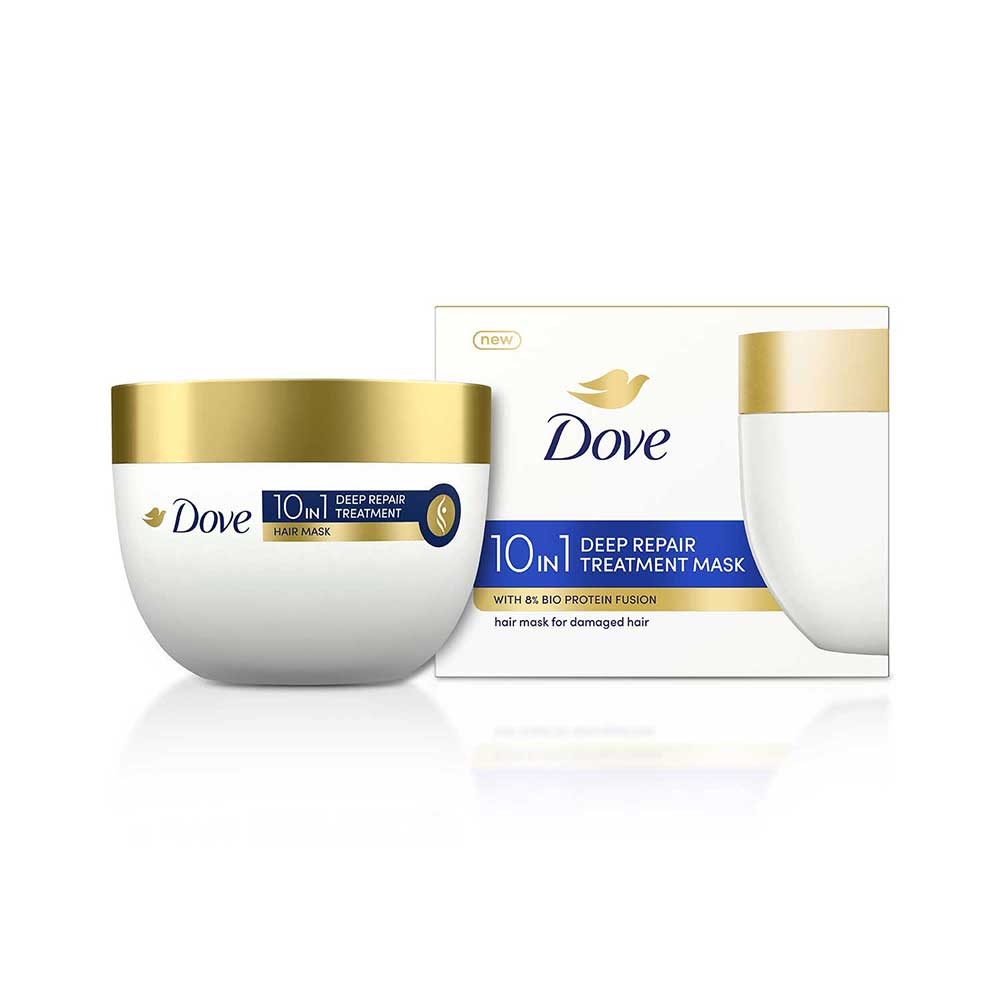 Dove Intense Repair Treatment Shampoo + Hair Mask For Frizzy Hair, 1120ml Buy at Indicrest Image 3