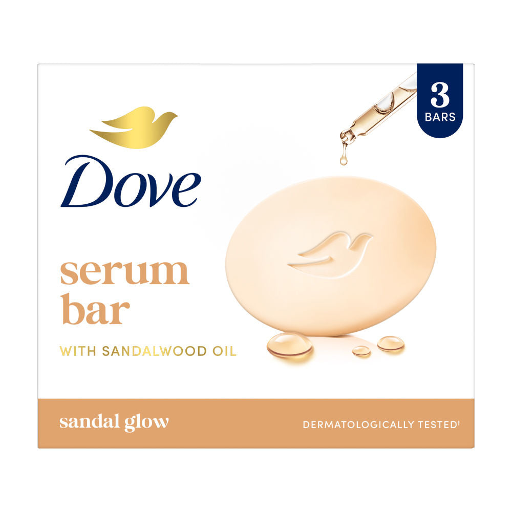 Dove Sandalwood Beauty Bathing Bar (Pack of 3), 375g Buy at Indicrest Image 2