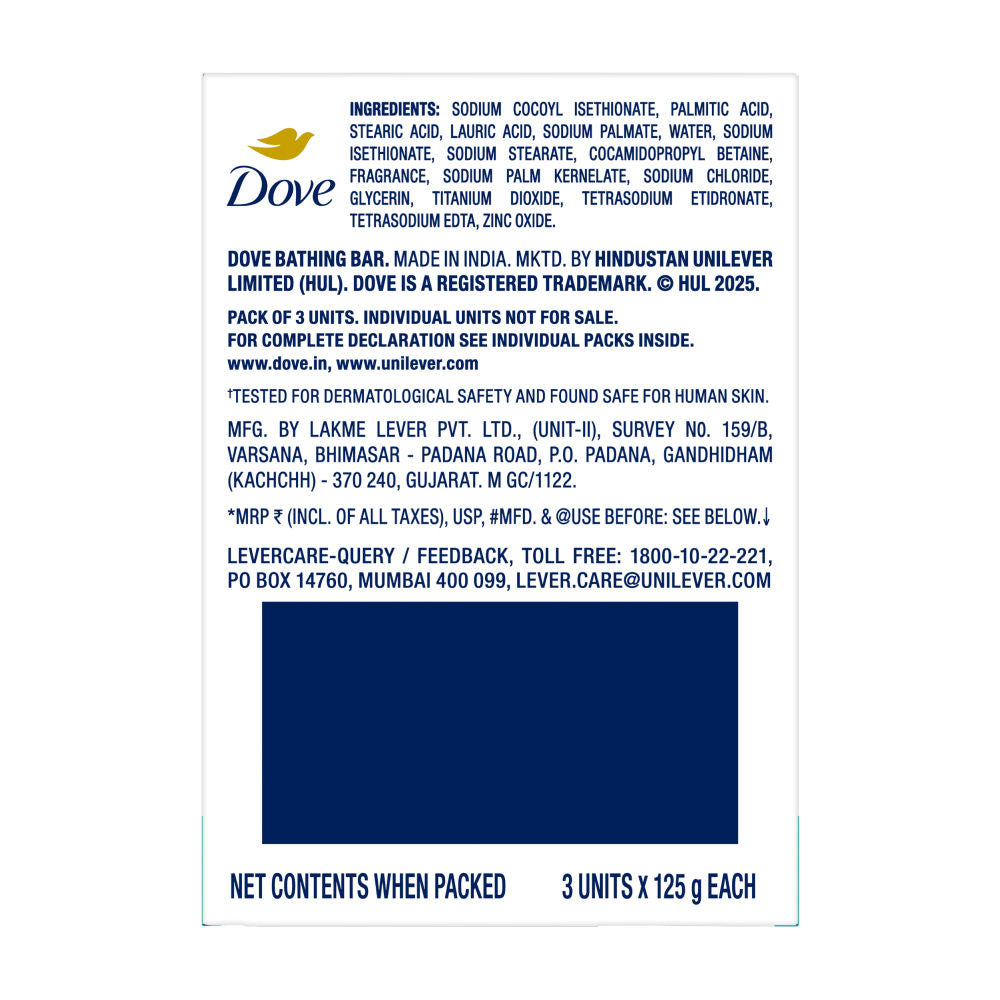 Dove Advanced Sensitive Care Bar With Ceramide & Nutrient Cream, 375g Buy at Indicrest Image 11
