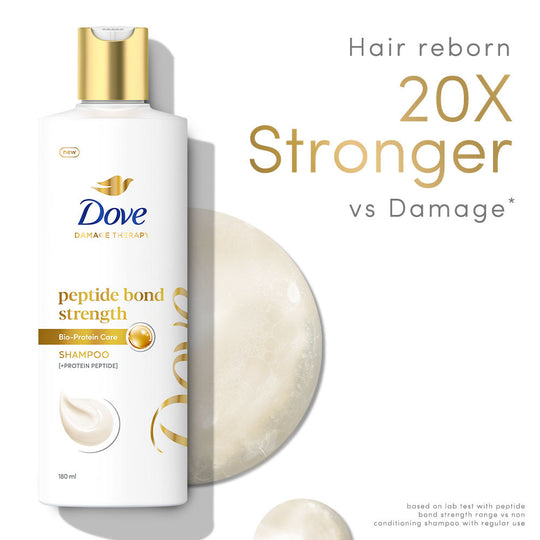 Dove Peptide Bond Strength Shampoo, 180ml Buy at Indicrest