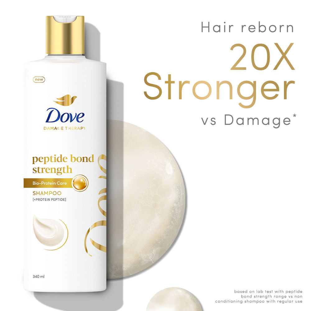 Dove Peptide Bond Strength Shampoo, 340ml Buy at Indicrest