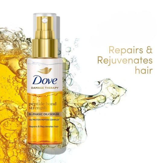 Dove Peptide Bond Strength Bi-Phasic Oil+Serum, 50ml Buy at Indicrest