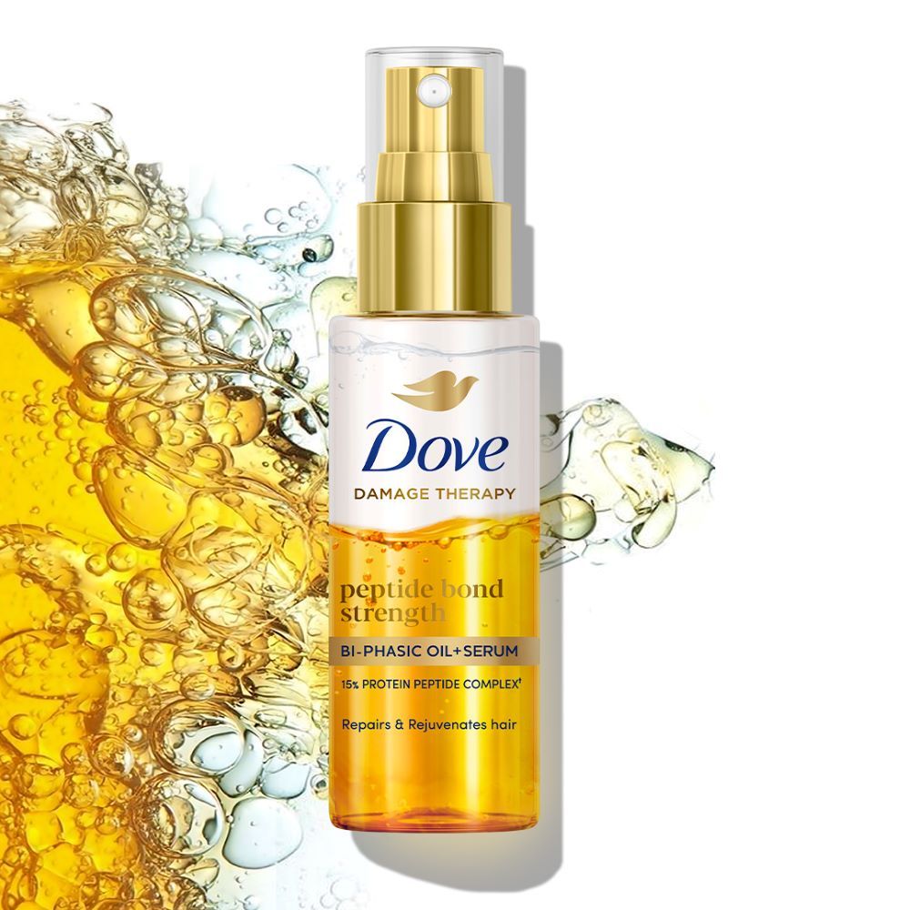Dove Peptide Bond Strength Bi-Phasic Oil+Serum, 50ml Buy at Indicrest Image 2