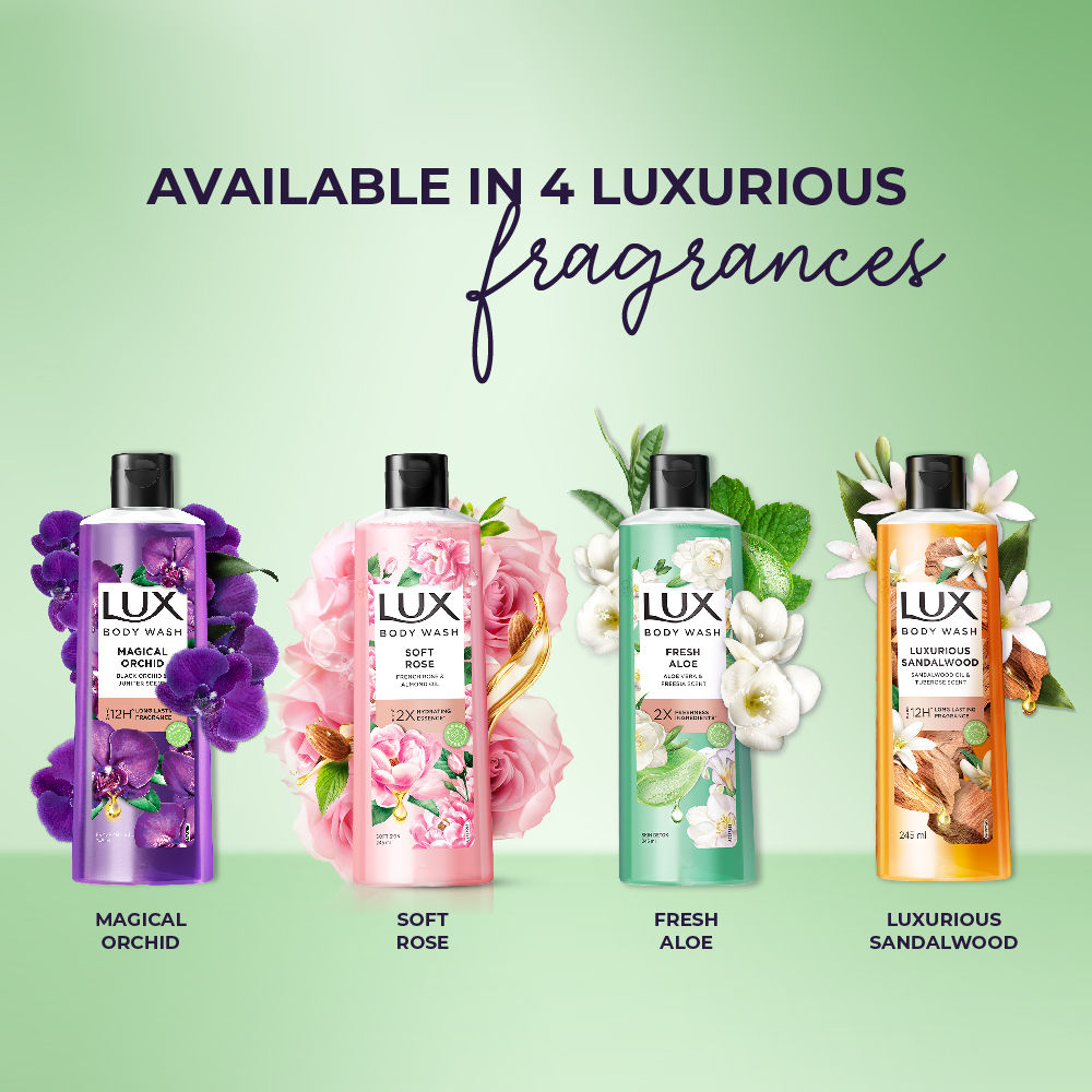 Lux Freesia Fresh Aloe Vera Bodywash Shower Gel, 245ml Buy at Indicrest Image 9