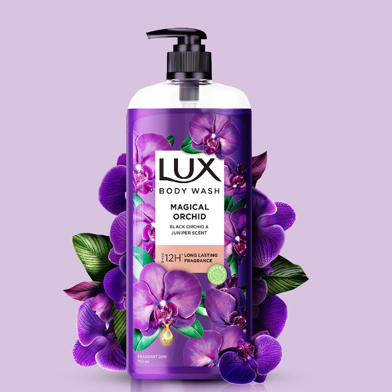 Lux Body Wash With Fragrant Skin Black Orchid Scent & Juniper Scent, 750ml Buy at Indicrest