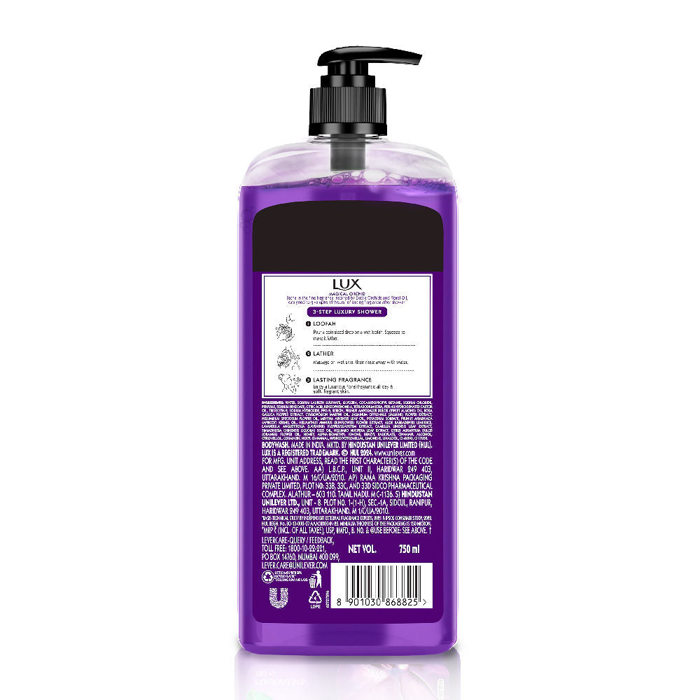 Lux Body Wash With Fragrant Skin Black Orchid Scent & Juniper Scent, 750ml Buy at Indicrest Image 10