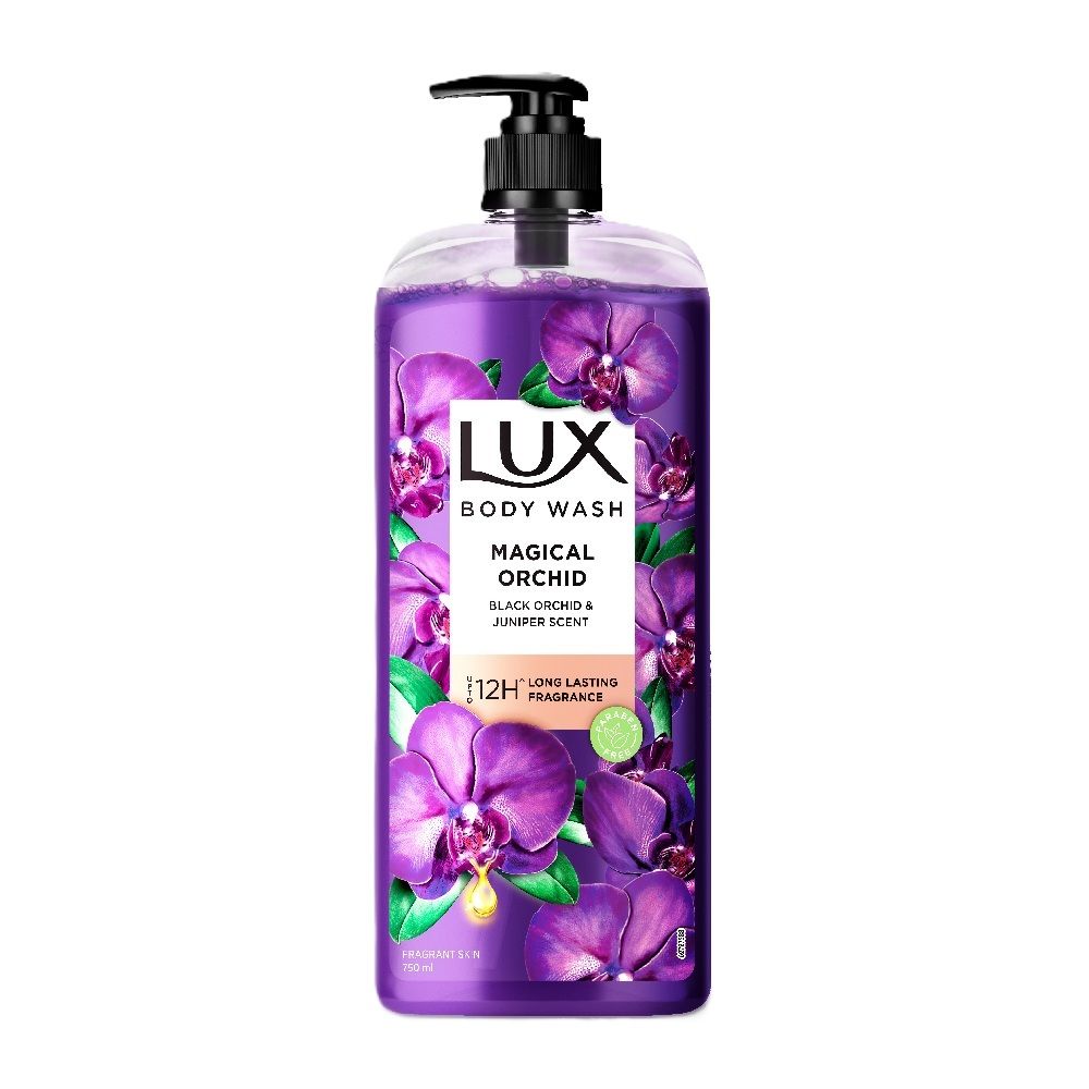 Lux Body Wash With Fragrant Skin Black Orchid Scent & Juniper Scent, 750ml
