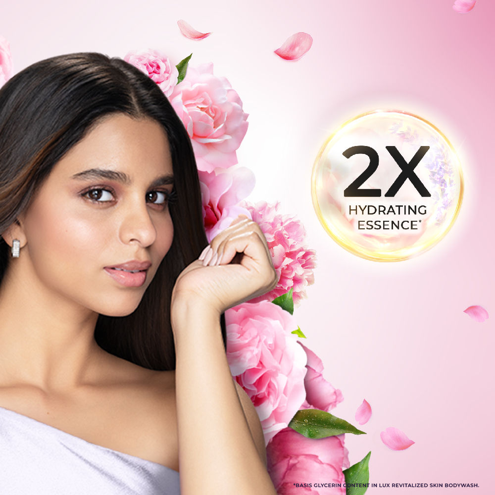 Lux Body Wash, Super Saver XL Pump With Soft Skin French Rose & Almond Oil, 750ml Buy at Indicrest Image 3