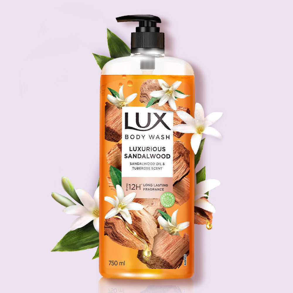 Lux Luxurious Sandalwood Body Wash, 750ml Buy at Indicrest