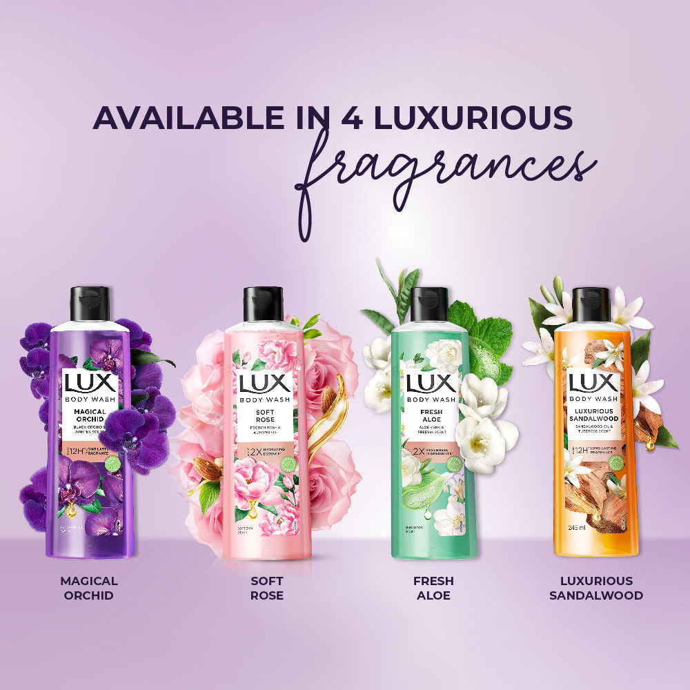 Lux Luxurious Sandalwood Body Wash, 245ml Buy at Indicrest Image 9