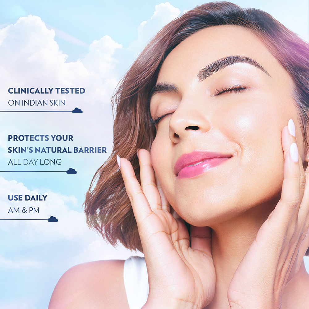 Vaseline Cloud Soft Light Moisturiser,100 Hours Non-Sticky Hydration,Ceramides & Hyaluron, 100ml Buy at Indicrest Image 6