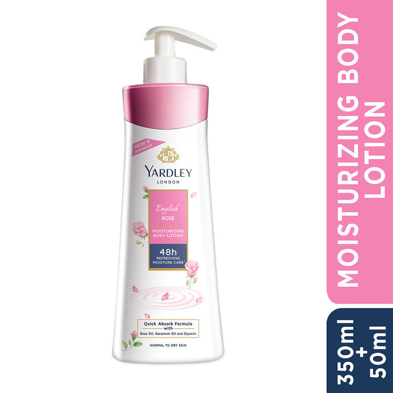 Yardley London English Rose Moisturising Body Lotion, 400ml Buy at Indicrest
