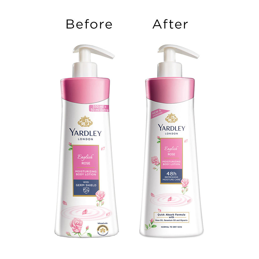 Yardley London English Rose Moisturising Body Lotion, 400ml Buy at Indicrest Image 4