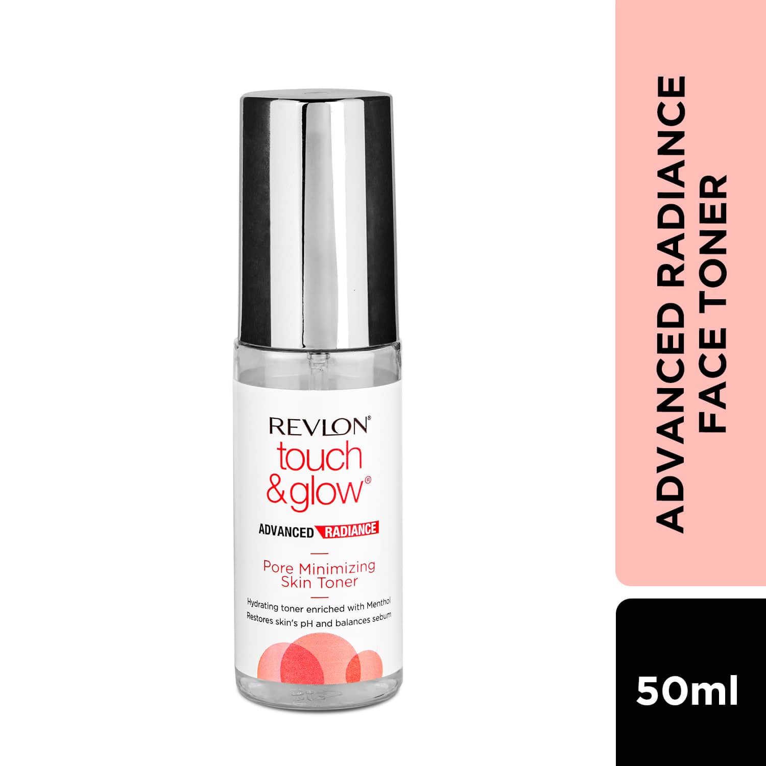 Revlon Touch and Glow Advanced Radiance Pore Minimizing Skin Toner, 50ml - Image 2 - Buy from Indicrest