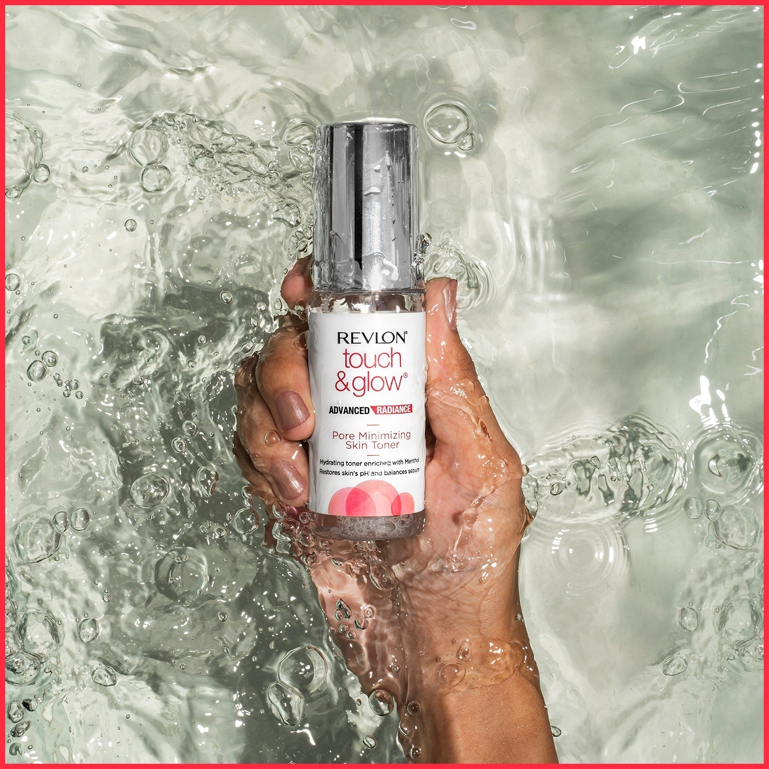 Revlon Touch and Glow Advanced Radiance Pore Minimizing Skin Toner, 50ml - Image 7 - Buy from Indicrest