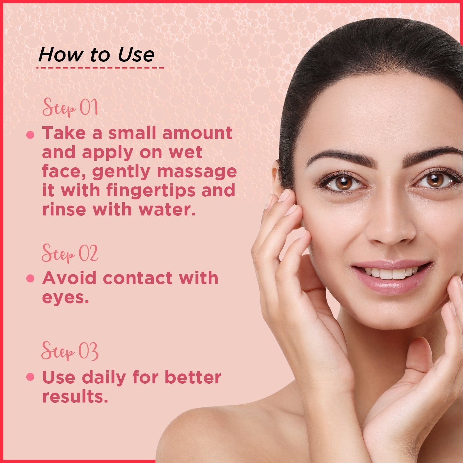 Revlon Touch and Glow Advanced Radiance Crème Face Wash, 100ml - Image 5 - Buy from Indicrest