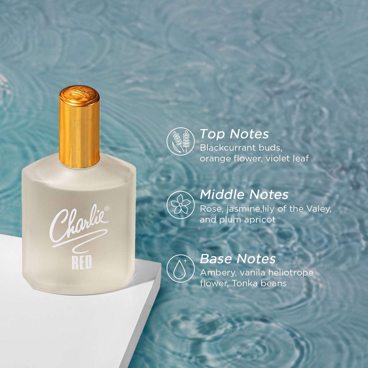 Revlon Charlie Red EDT Perfume, 100ml - Image 4 - Buy from Indicrest